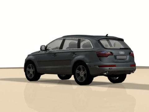 Audi Q7 Model 3D