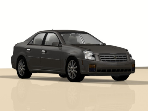 Cadillac CTS 3D Модель
