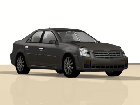 Cadillac CTS 3D Model