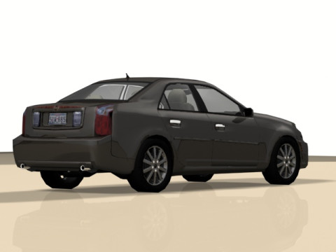 Cadillac CTS 3D Модель