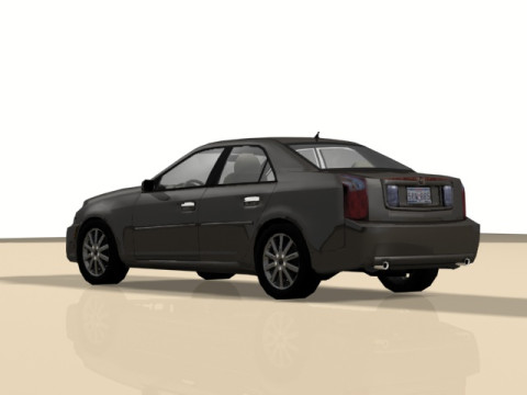 Cadillac CTS 3D Модель