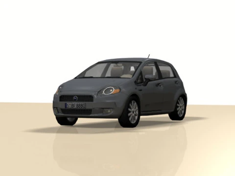 Fiat Punto 3D Model