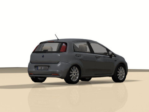 Fiat Punto Modello 3D