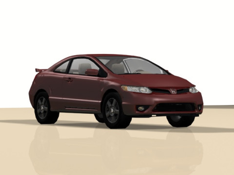 本田思域 3D 模型