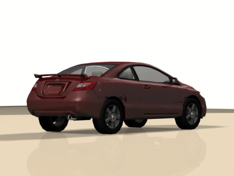 本田思域 3D 模型