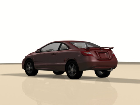 本田思域 3D 模型