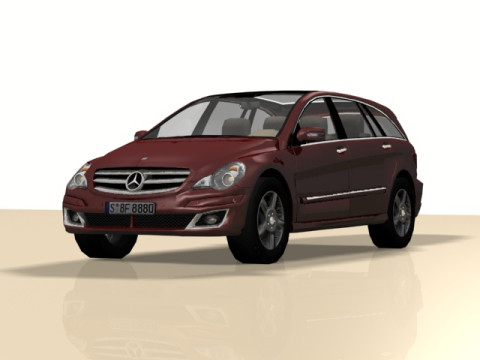 Mercedes R Class 3D 模型