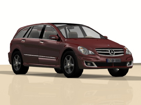 Mercedes R Class 3Dモデル