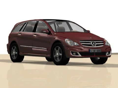 Mercedes R Class 3D Model