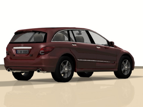 Mercedes R Class 3Dモデル