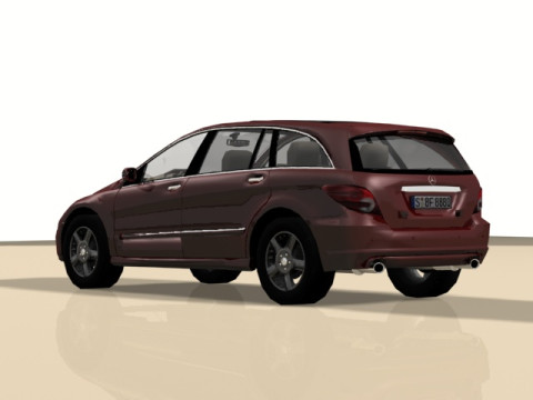 Mercedes R Class 3Dモデル
