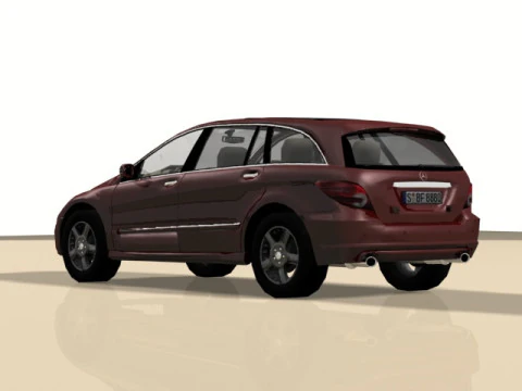 Mercedes R Class 3D Model
