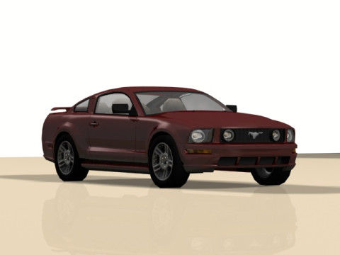 Mustang 3D Model