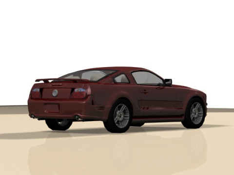 Mustang 3D Model
