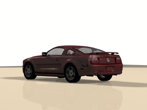 Mustang 3D Model