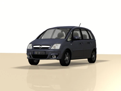 Opel Meriva 3D Model