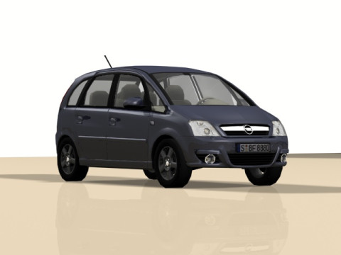 Opel Meriva 3D Модель