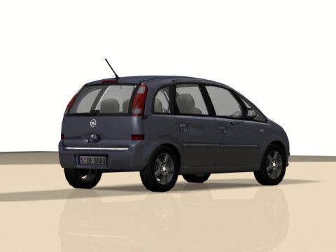 Opel Meriva 3D Модель