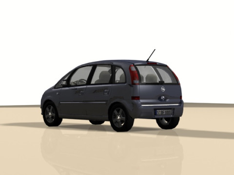 Opel Meriva 3D Модель