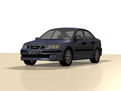 Saab 93 3D 모델