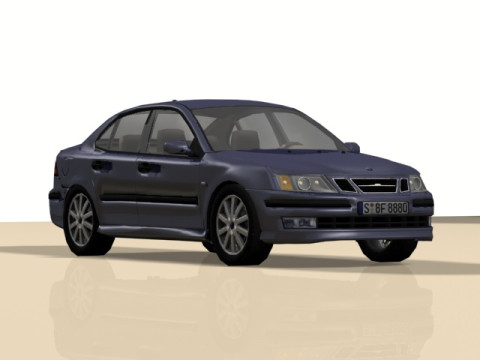 Saab 93 3D Modell