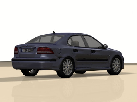 Saab 93 3D Modell