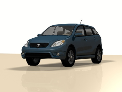 Toyota Matrix 3D Модель