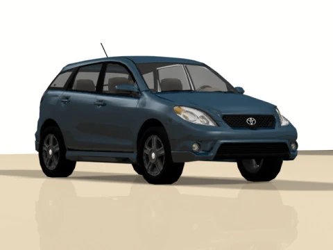 Toyota Matrix 3D Model