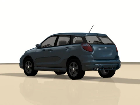 Toyota Matrix 3D Model