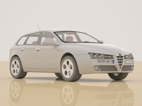 Alfa 159 Modello 3D