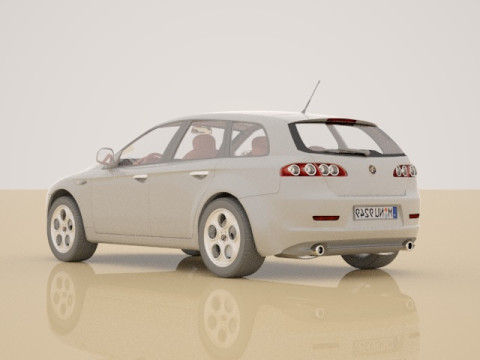 Alfa 159 Modello 3D