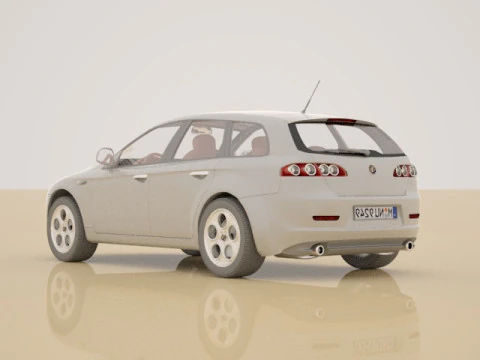 Alfa 159 3D Model