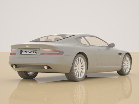 Aston Martin 3D Model