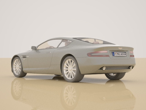 Aston Martin 3D Model