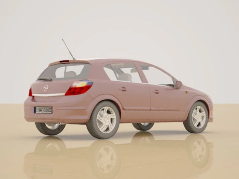 Astra Opel 3D Model