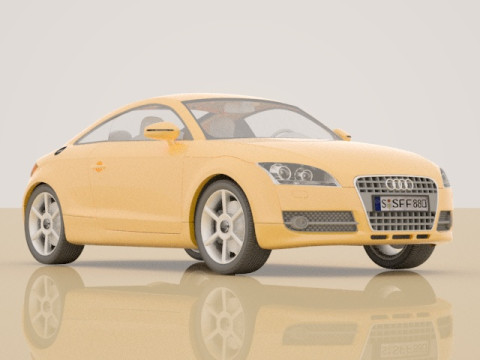 アウディTT 3Dモデル
