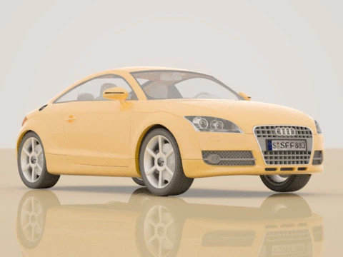 Audi TT Modèle 3D