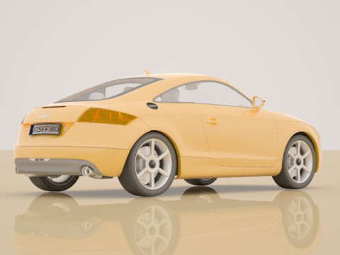 アウディTT 3Dモデル