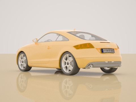アウディTT 3Dモデル
