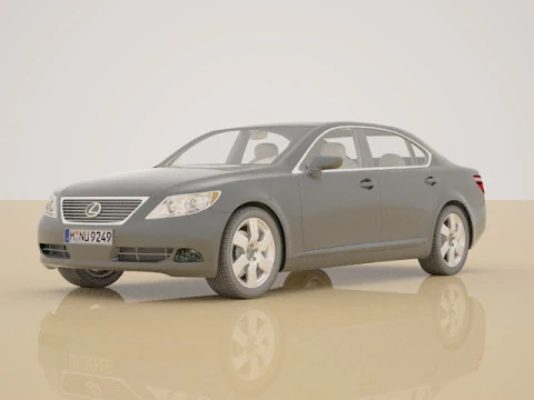 Автомобіль Lexus 3D Модель
