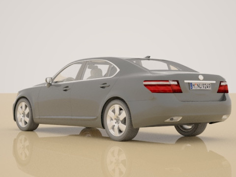 Lexus Car 3D Model