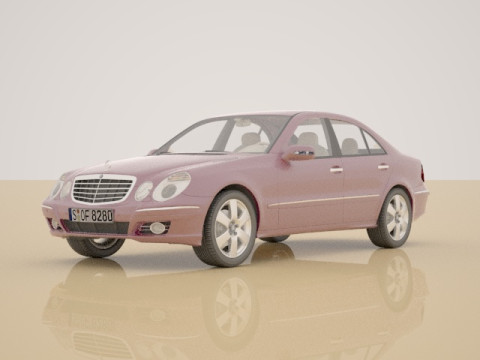 Mercedes E Class 3D 模型