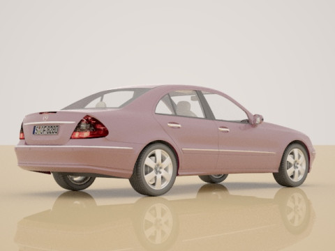 Mercedes E Class Modèle 3D