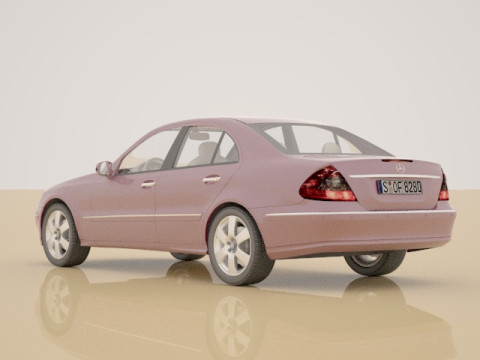 Mercedes E Class Modèle 3D