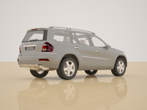 Mercedes Open GL 3D 모델