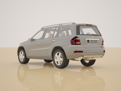 Mercedes Open GL 3D 모델