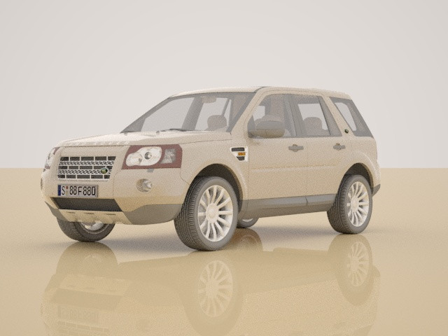 Range Rover Model 3D .c4d .max .obj .3ds .fbx .stl .blend