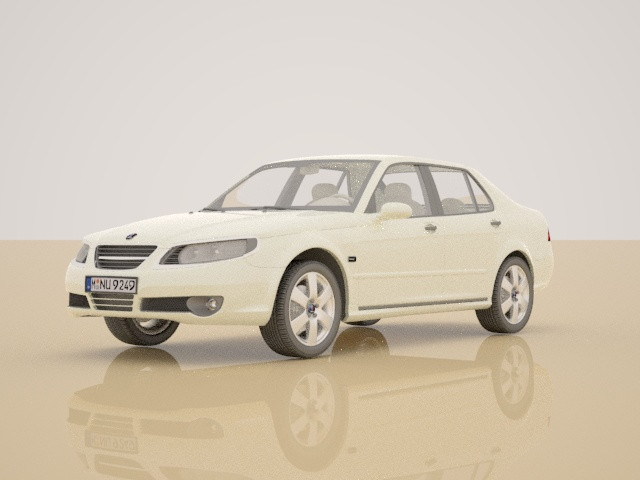 Saab 95 Model 3D .c4d .max .obj .3ds .fbx .stl .blend