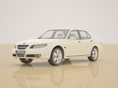 Saab 95 3D 模型