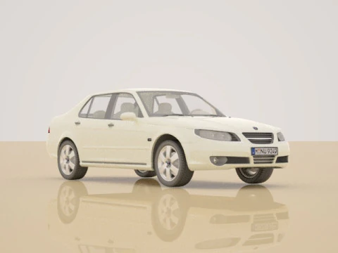 Saab95 Modello 3D